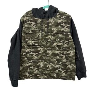 GWG Concealed Casual Equinox Camo Jacket  XXL‎ Urban Camo Utility Hoodie New